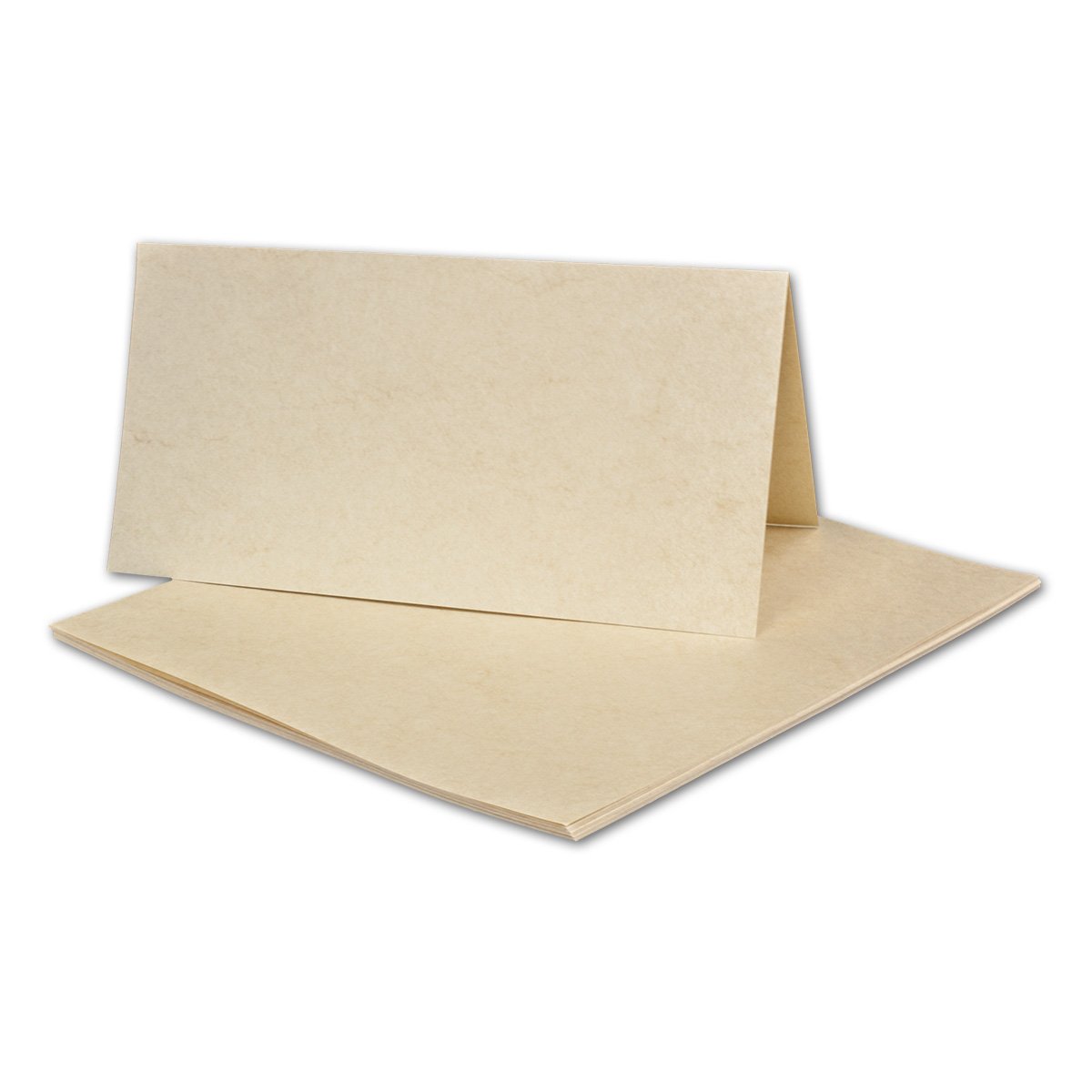 150 sztuk DIN długie karty składane, skóra słonia, 210 x 210 mm, 190 g/m², powlekane