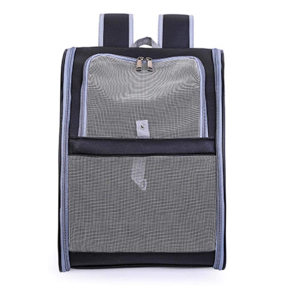Vogel Rucksack Haustier Rucksack Tragekäfig Katze Und Hund Outdoor Reisen Atmungsaktiver Träger Vogel Transport Tasche Vogelzubehör 1St Schwarz
