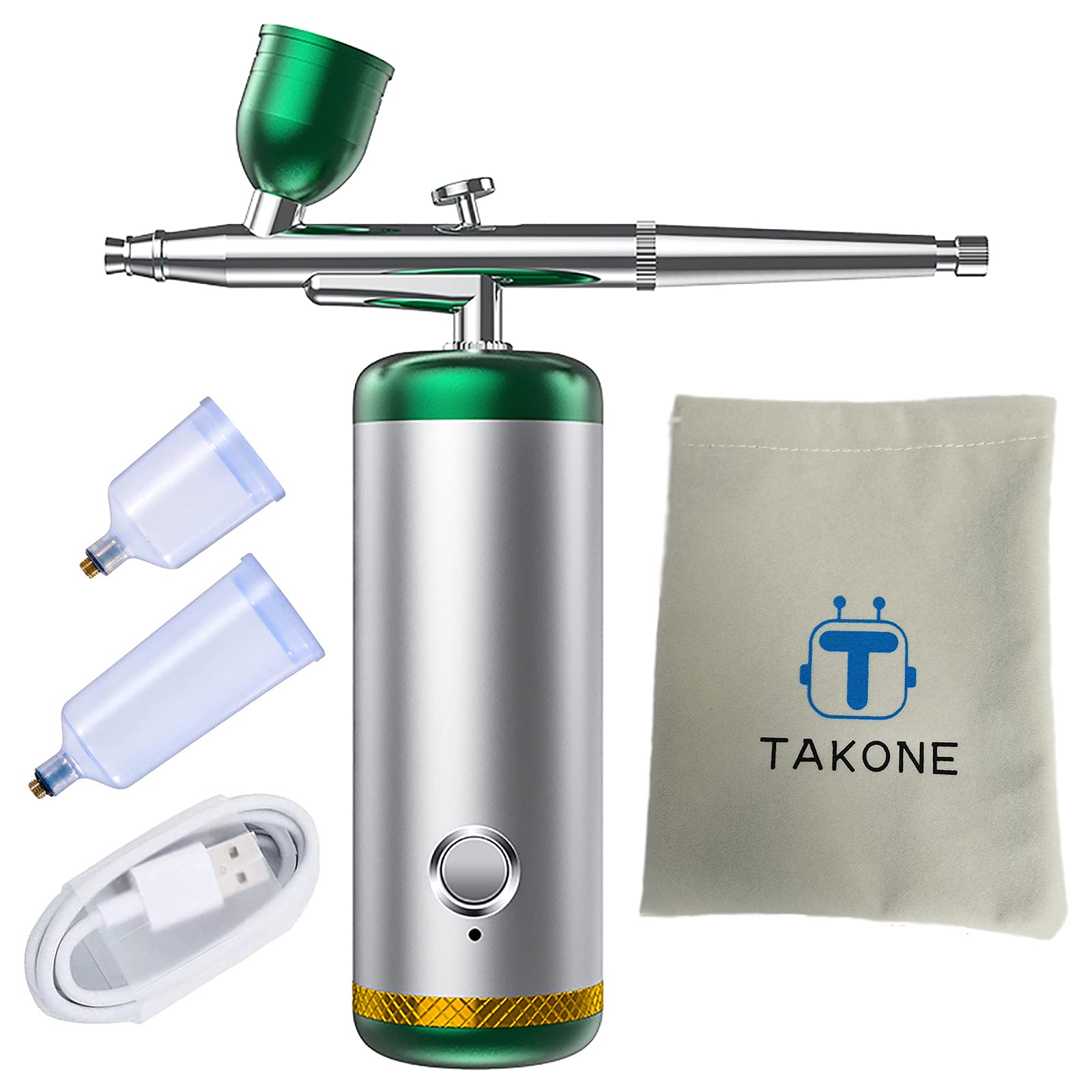 Buy TAKONE Airbrush Makeup Kit, Cordless Airbrush Compressor