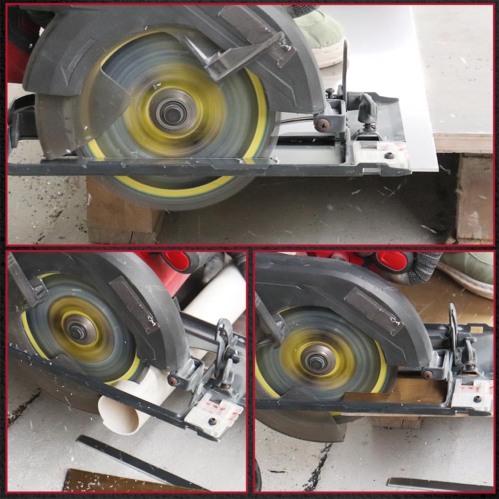 FOCSTOL Hoja Sierra Circular para Aluminio 305mm x 30mm - Disco para Corte Aluminio con 100 Dientes Para Cortar Metales No Ferrosos Plástico