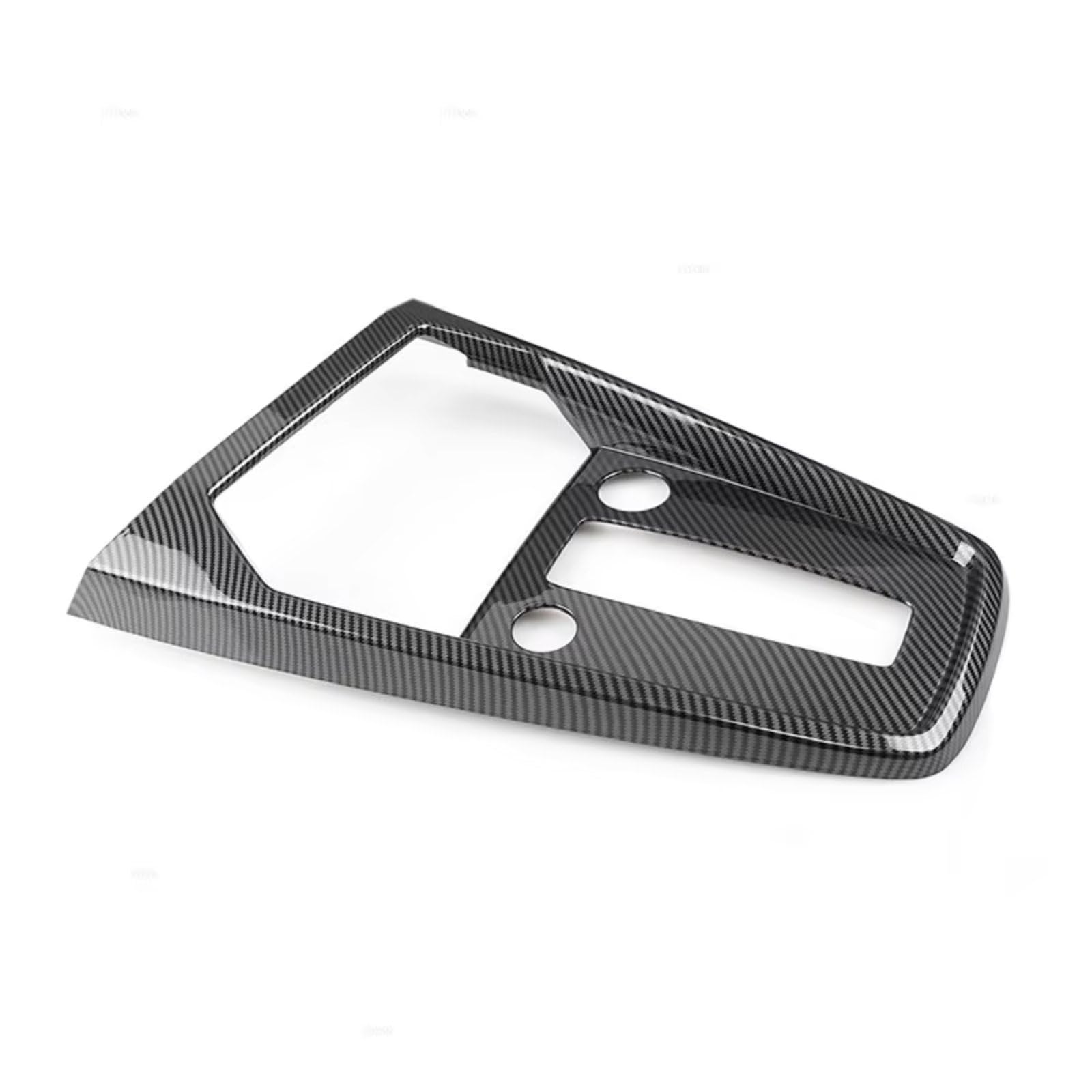Car Trim Sticker LHD for A3 8Y 2019 2020 2021 Car Carbon Fiber Texture Center Console Gear Shift Cover Panel Frame Protective Trim(Outer Frame A)