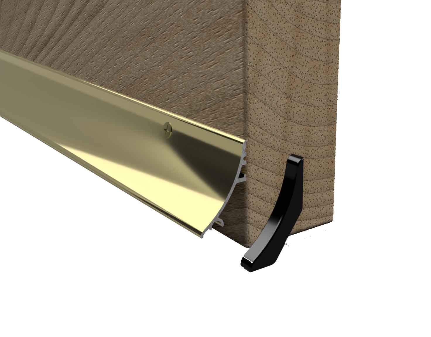 Stormguard Rain Deflector Gold 914mm Door Water Weather Bar 32mm