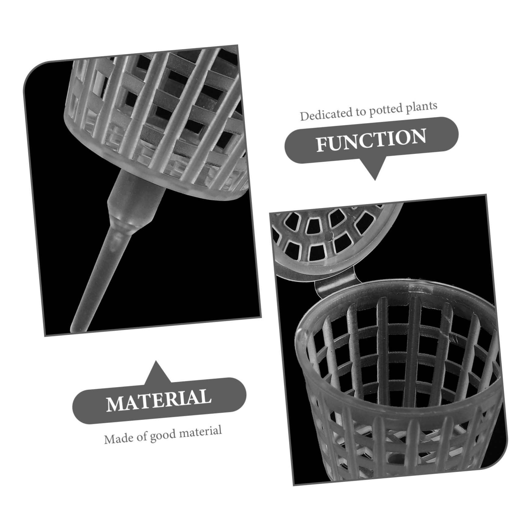 Toyvian 15 Pièces Boîtes de Fertilisation Plastique pour Plantes Bonsai Bacs avec Couvercle Outils de Jardinage Pratiques et Réutilisables