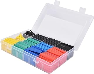 Heat Shrink Tubing Kit, Protection Wire Durable Heat Shrink Tubing Set Stable Performance Strong Insulation for Outdoor