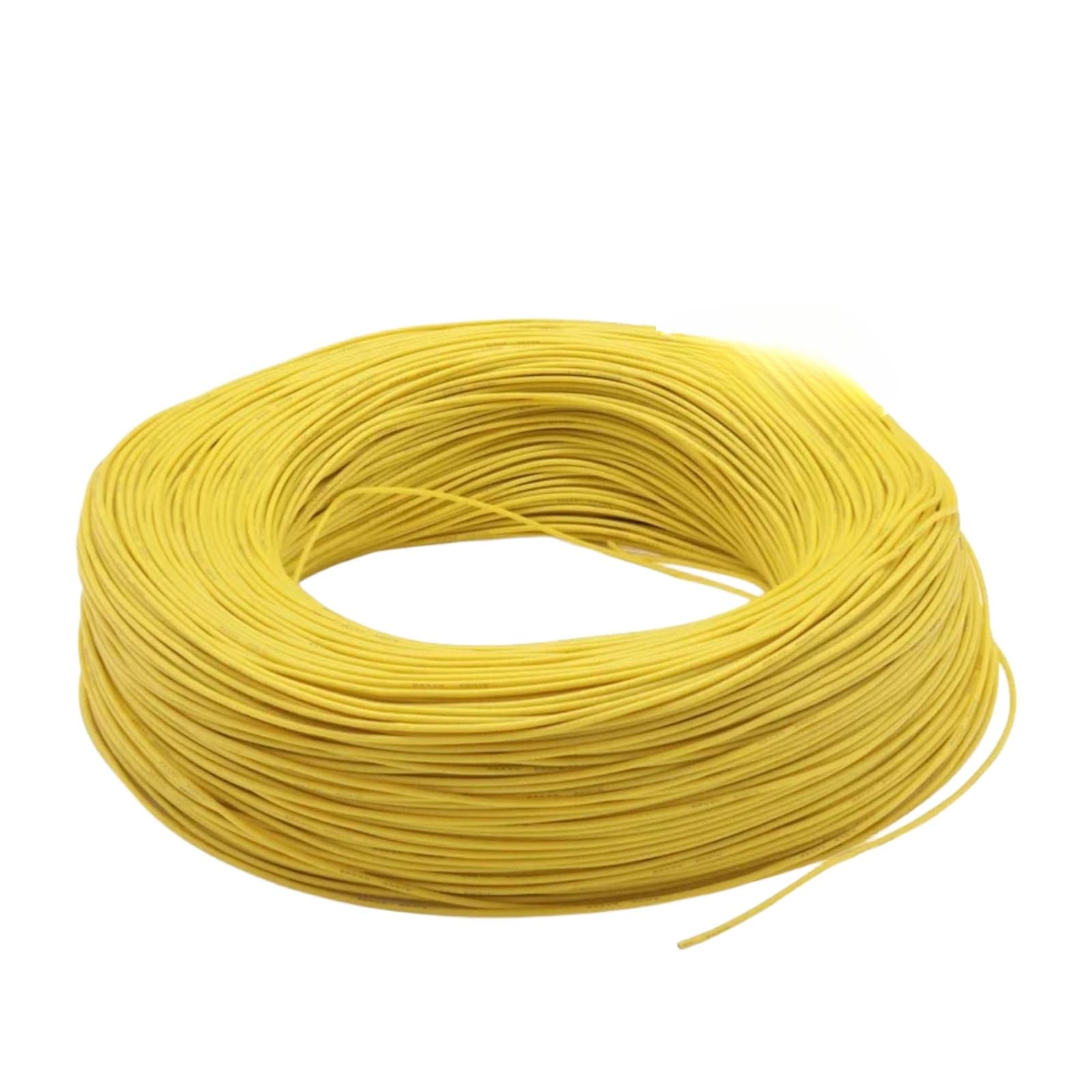 1/3/5/10/20/50M30 28 26 24 22 20AWG El cable (YELLOW; 5 M; 24 AWG)