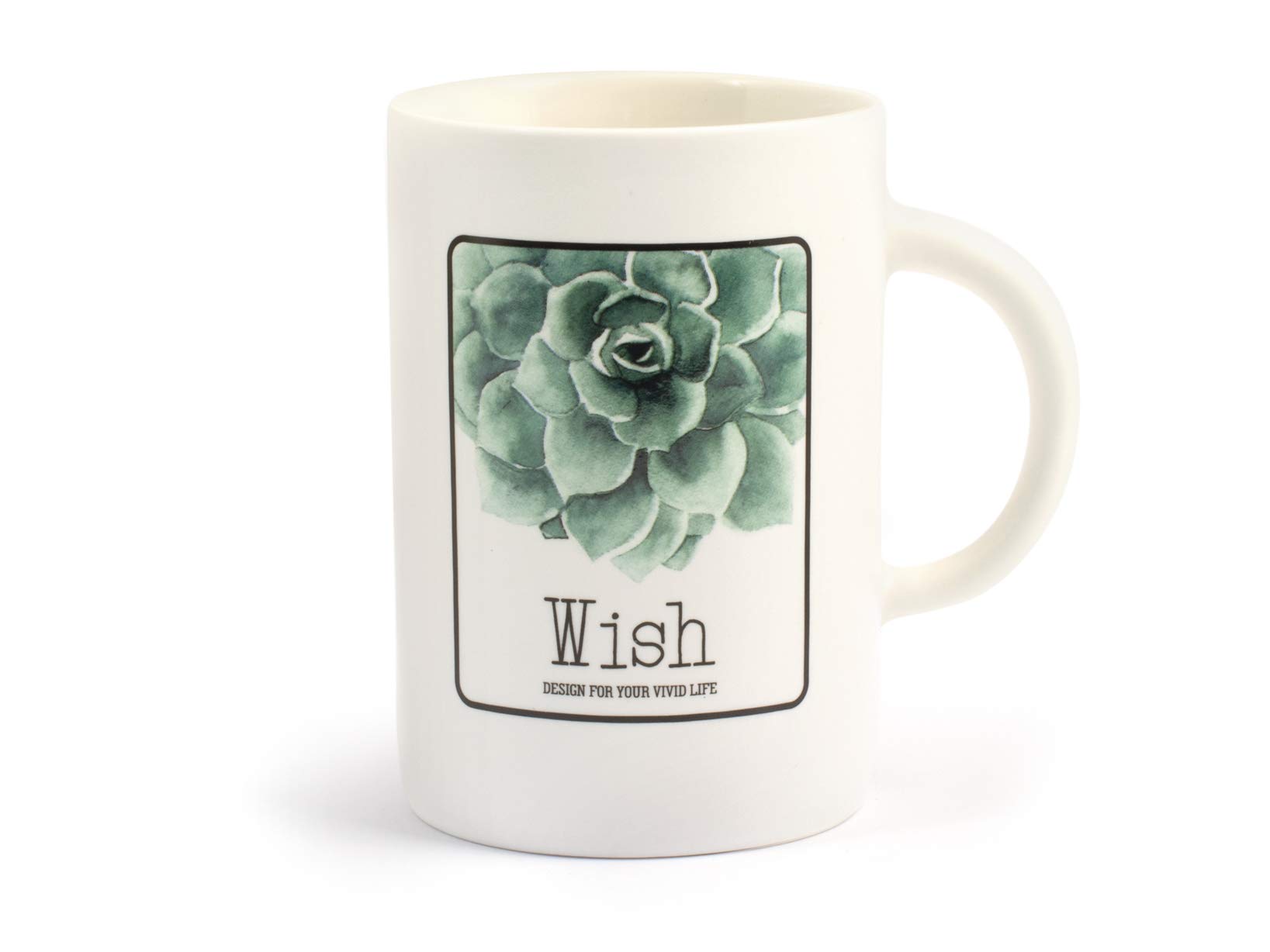 H&H Botanic Set 6 Mug, New Bone China, Decoro Assortito, Cc4
