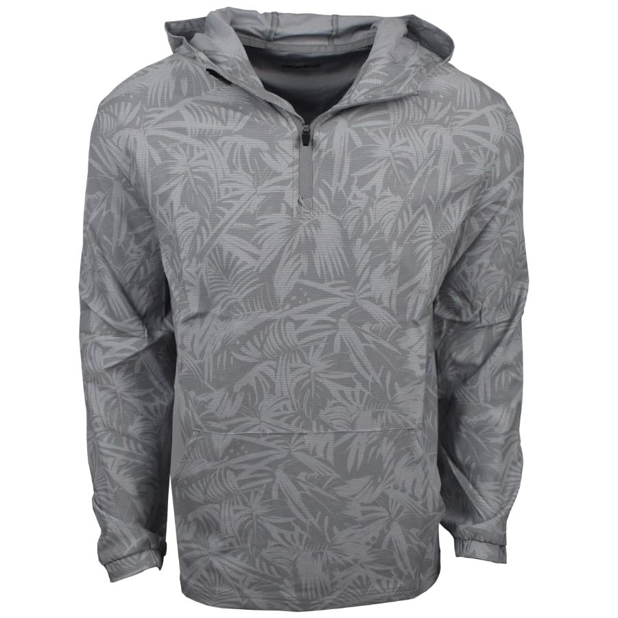 PGA TOUR Golf Crossover Eco Print 1/4 Zip Pullover