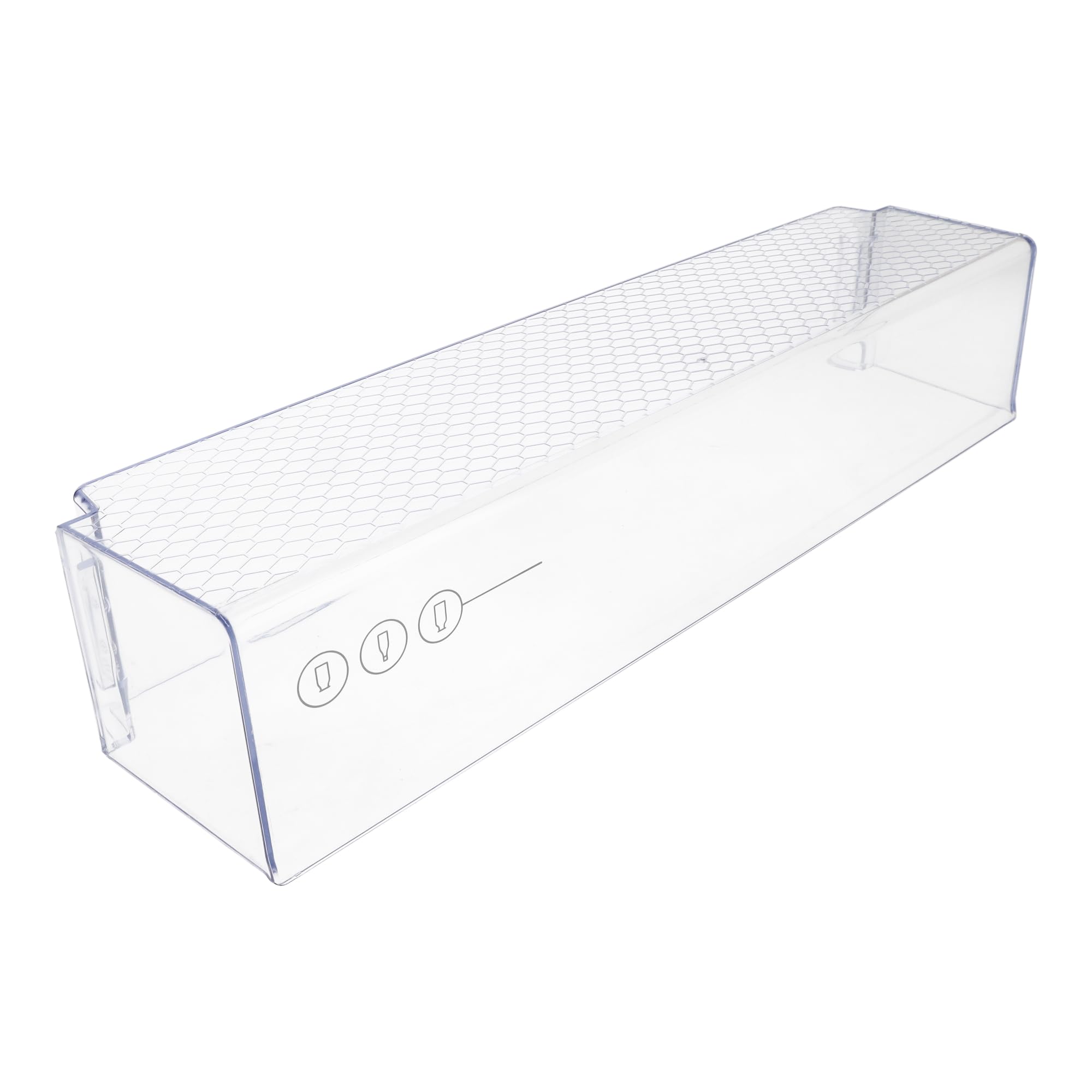sparefixd Adecuado para estante de puerta Beko, botellero, botellas de leche | Compatible con estante para botellas CSP1685PS para puerta de frigorífico y congelador