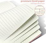 Spiral Notebook A5, 8.27 x5.7" Spiral Journal 160 Lined Hardcover Notebook Writing, Note Taking, Journaling, School, Work, Gift (Pink)