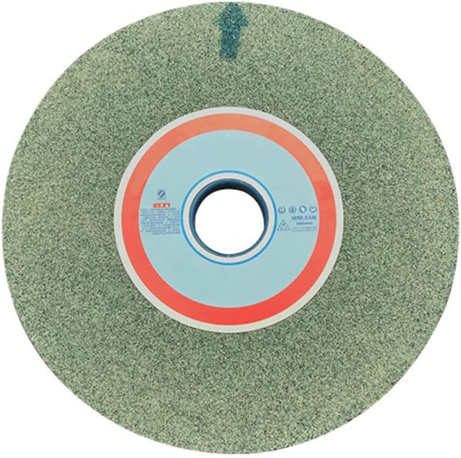 Grinding wheel, Green Silicon Carbide Bench Pedestal Grinding Wheel 250mmx32mmx25mm 46-120 Grit(60 Grit)