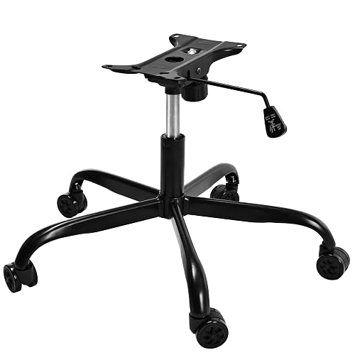 Frassie Office Gaming Chair Metal Base Replacement with Bottom Plate