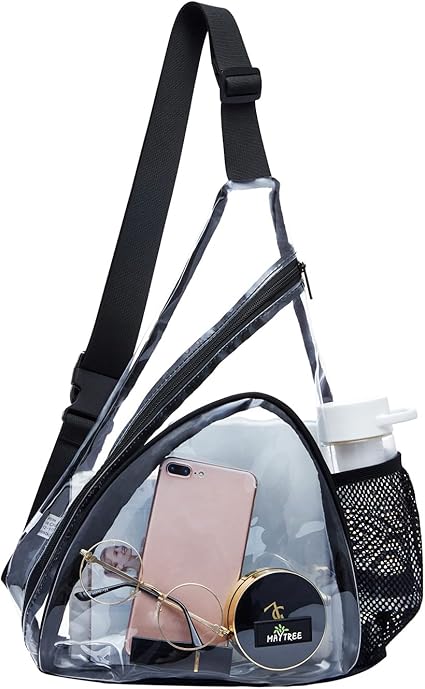 clear sling bag