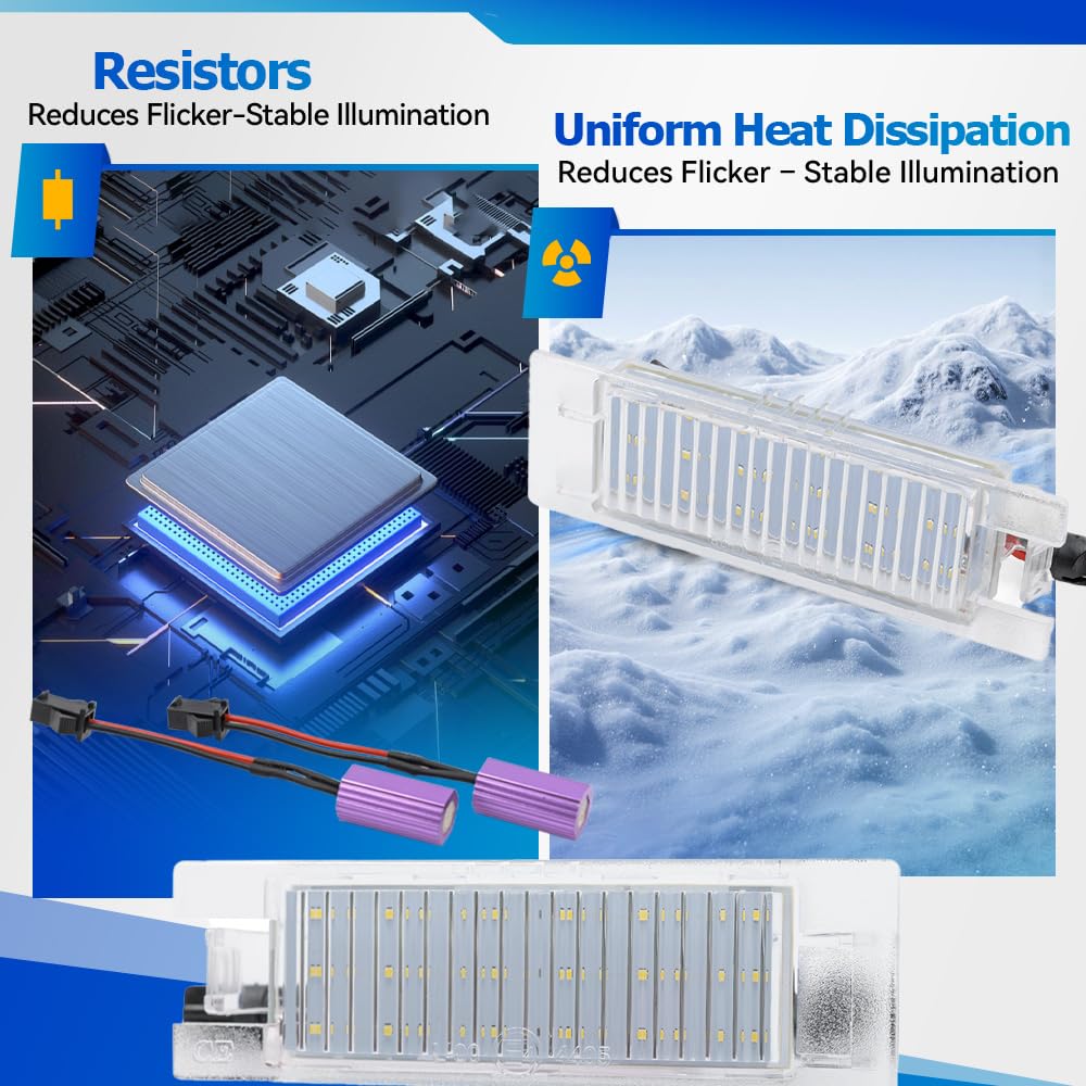 COPPIA PLACCHETTE 18 LED ANTIPOZZANGHERA FIAT PUNTO EVO CANBUS - Foto 5