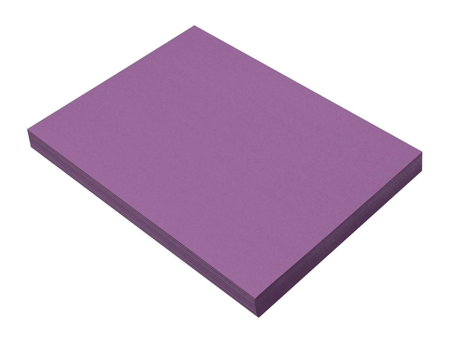 Childcraft Construction Paper, 9 x 12 Inches, White, 500 Sheets + Prang (Formerly SunWorks) Construction Paper, Violet, 9" x 12", 100 Sheets