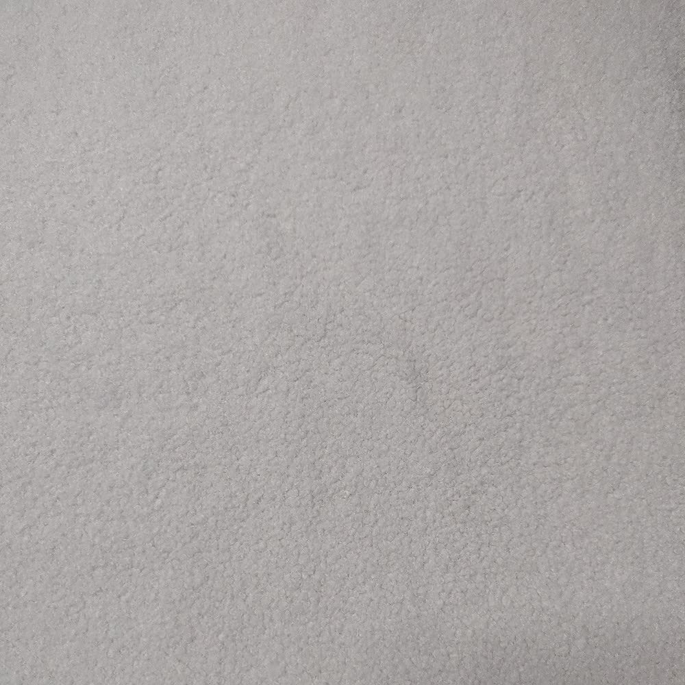 Italian Sheep Faux Sherpa Fabric Material - White, 1Mtr - 150cm x 100cm