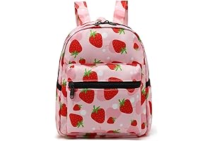 Strawberry Backpack Purse for Women