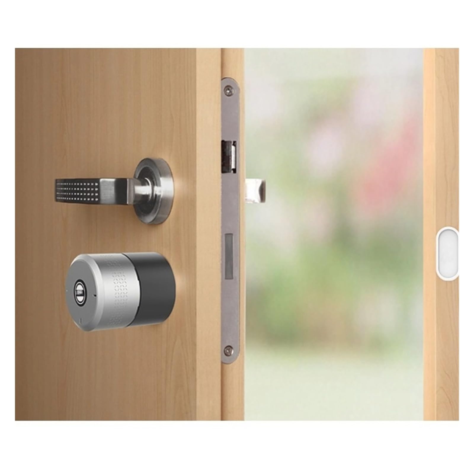 Aplicación de seguridad de cerradura de puerta inteligente electrónica sin llave