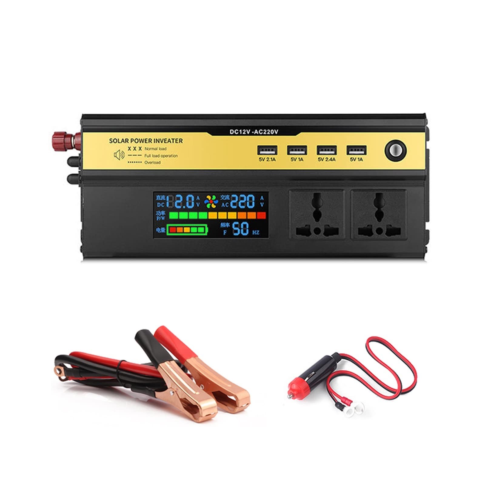 Convertisseur 12V 220V 6000W pour ne plus manquer d'énergie