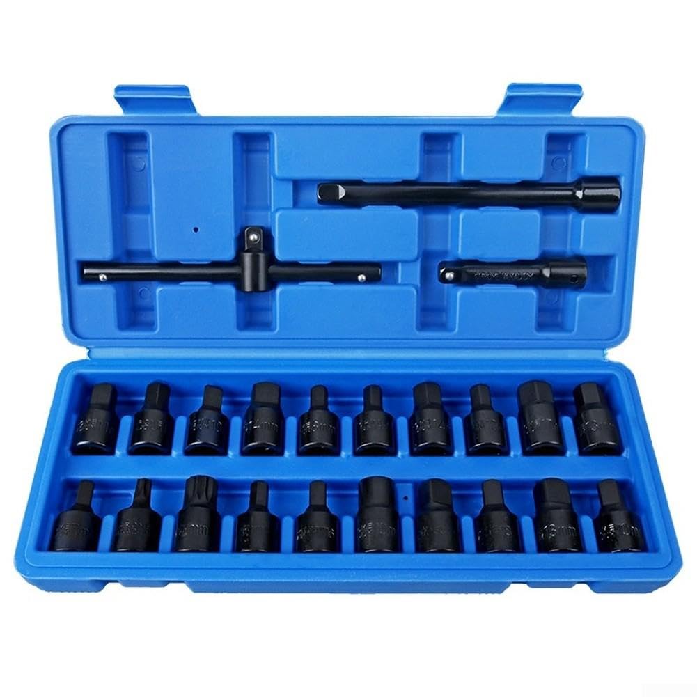 Kit Clés Vidange 23 Acier Chrome Vanadium Kit Clés Vidange 23(Black)