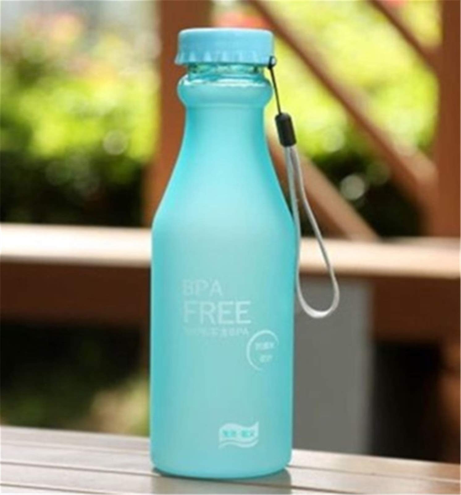 550 ml Bonbonfarbene BPA-freie Wasserflaschen Auslaufsicherer Trinkbecher Wasserkocher Outdoor-Sportwasserflasche Für TRunning Camping