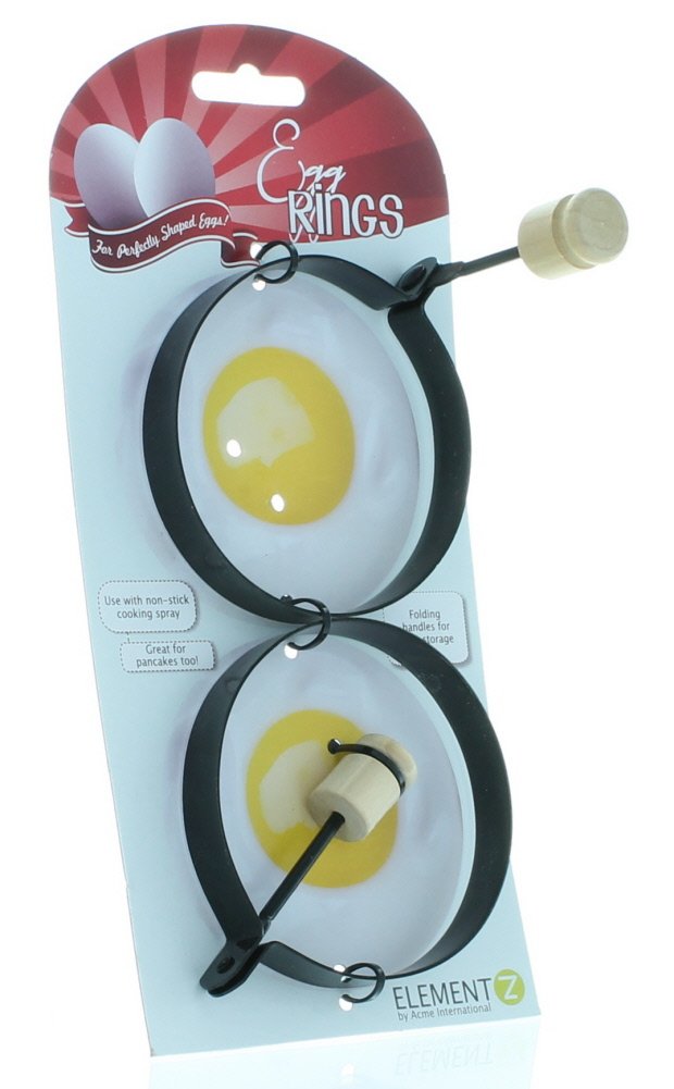 ???? Endo Shoji WSL20005 Circular Ring, For Commercial Use, Diameter 2.2 x Height 1.4 inches (55 x 35 mm), Stainless Steel, Teflon, Made in Japan