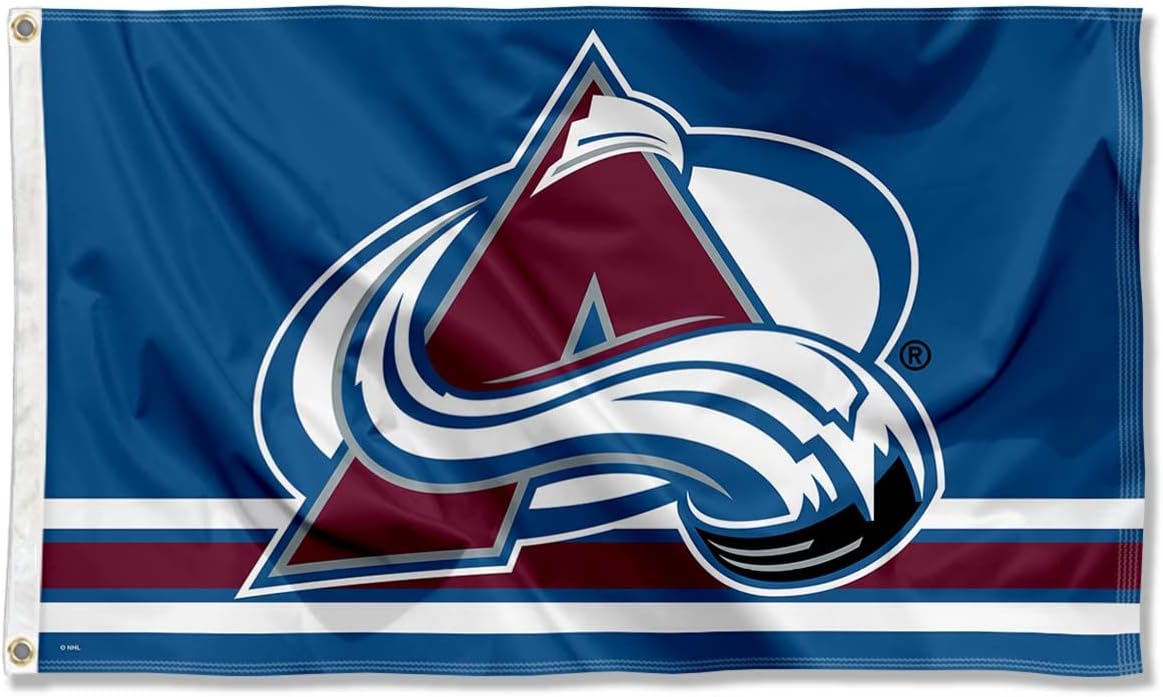 Colorado Avalanche Blue 3x5 Feet Banner Flag