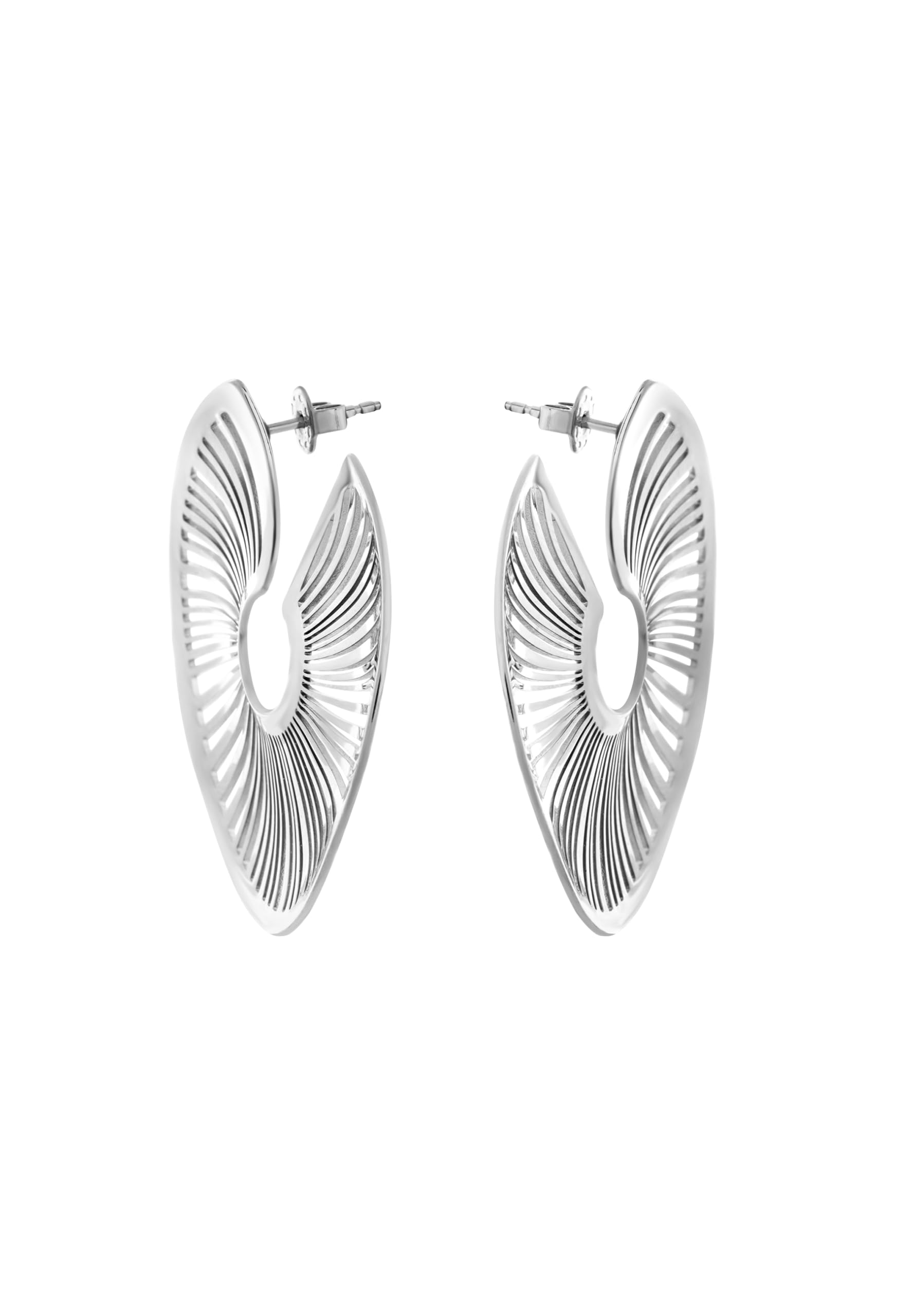 BREIL, Orecchini Donna in Acciaio Colorato | Collezione B WHISPER, Orecchini, Dimensione 4,5 cm, Gioiello idee regalo donna