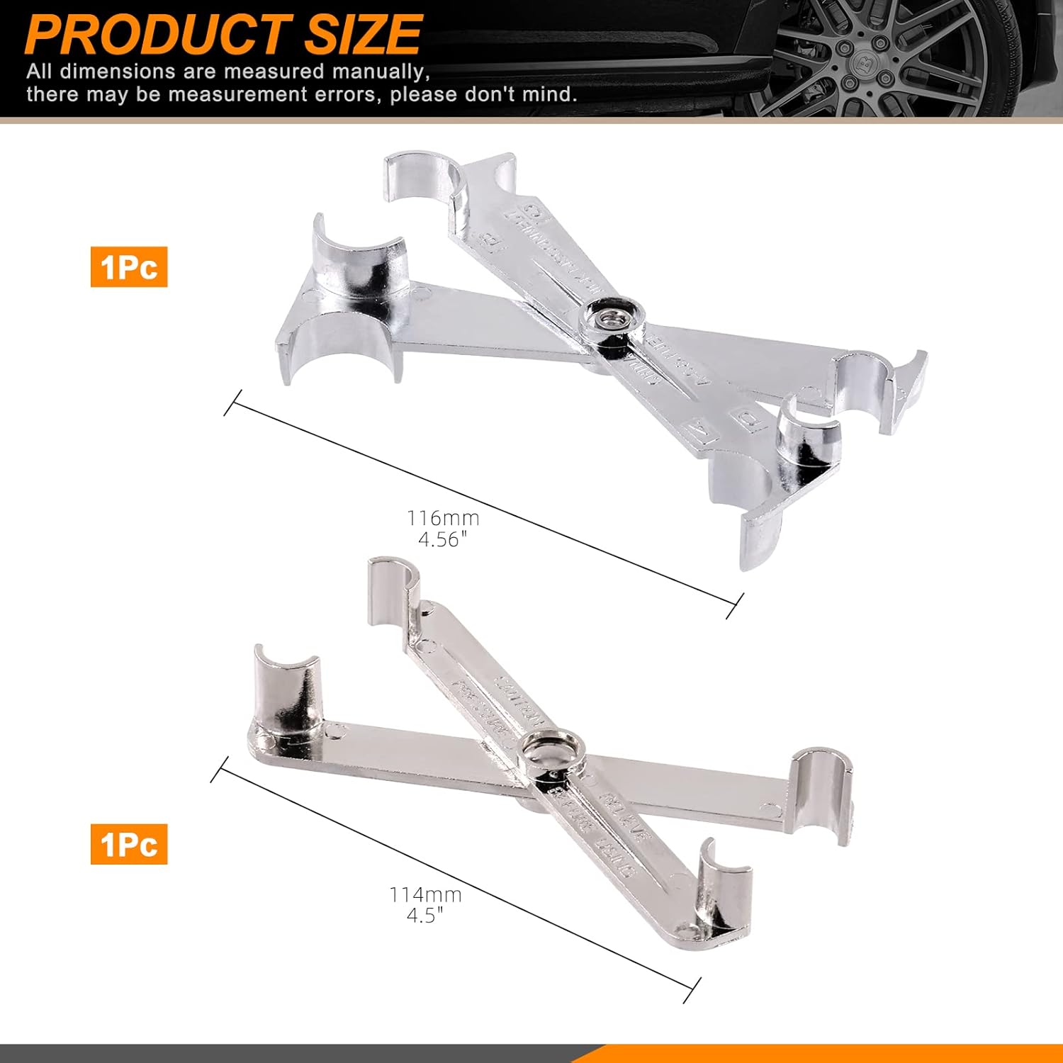 2Pcs Fuel Line Disconnect Tools Fuel Filter Removal Tools, Repair and Separate The Fittings on Fuel and Air Conditioning Lines