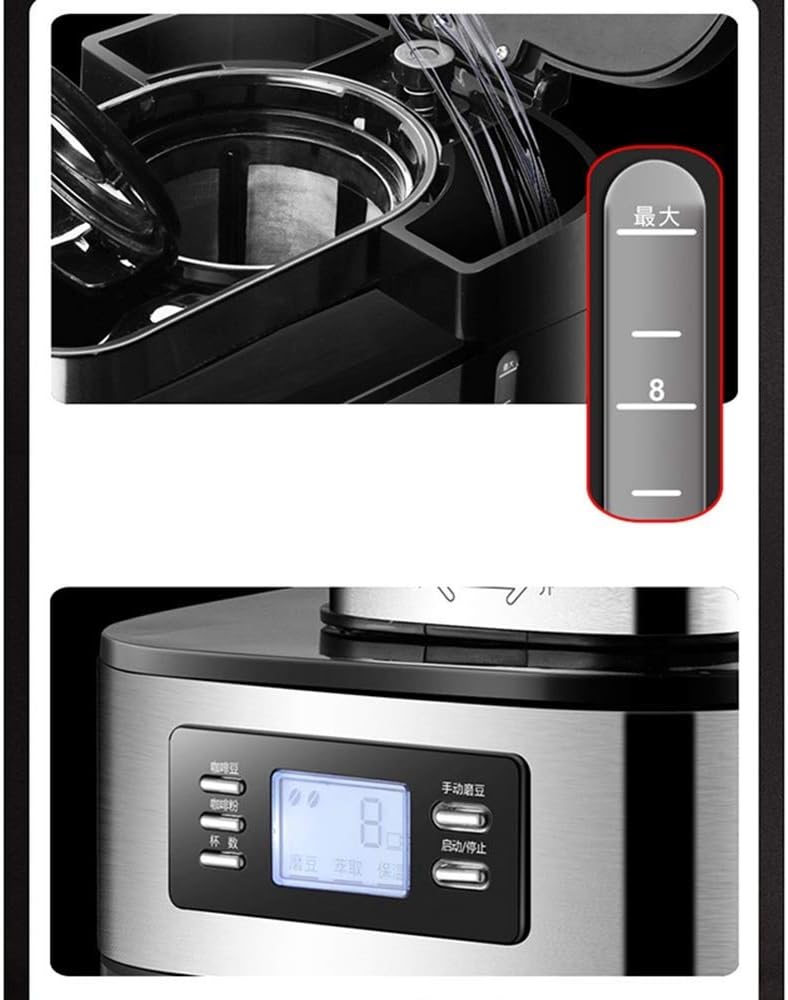 Coffee Machine Grinding Machine Home Small Automatic Drip Coffee Pot