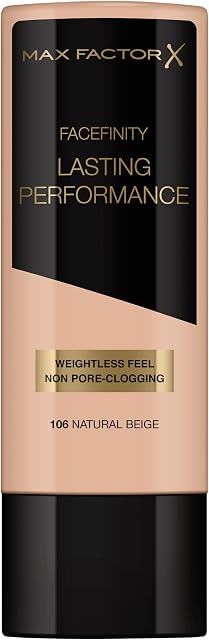 Max Factor Facefinity Lasting Performance długotrwały podkład kryjący nr 106 - Natural Beige