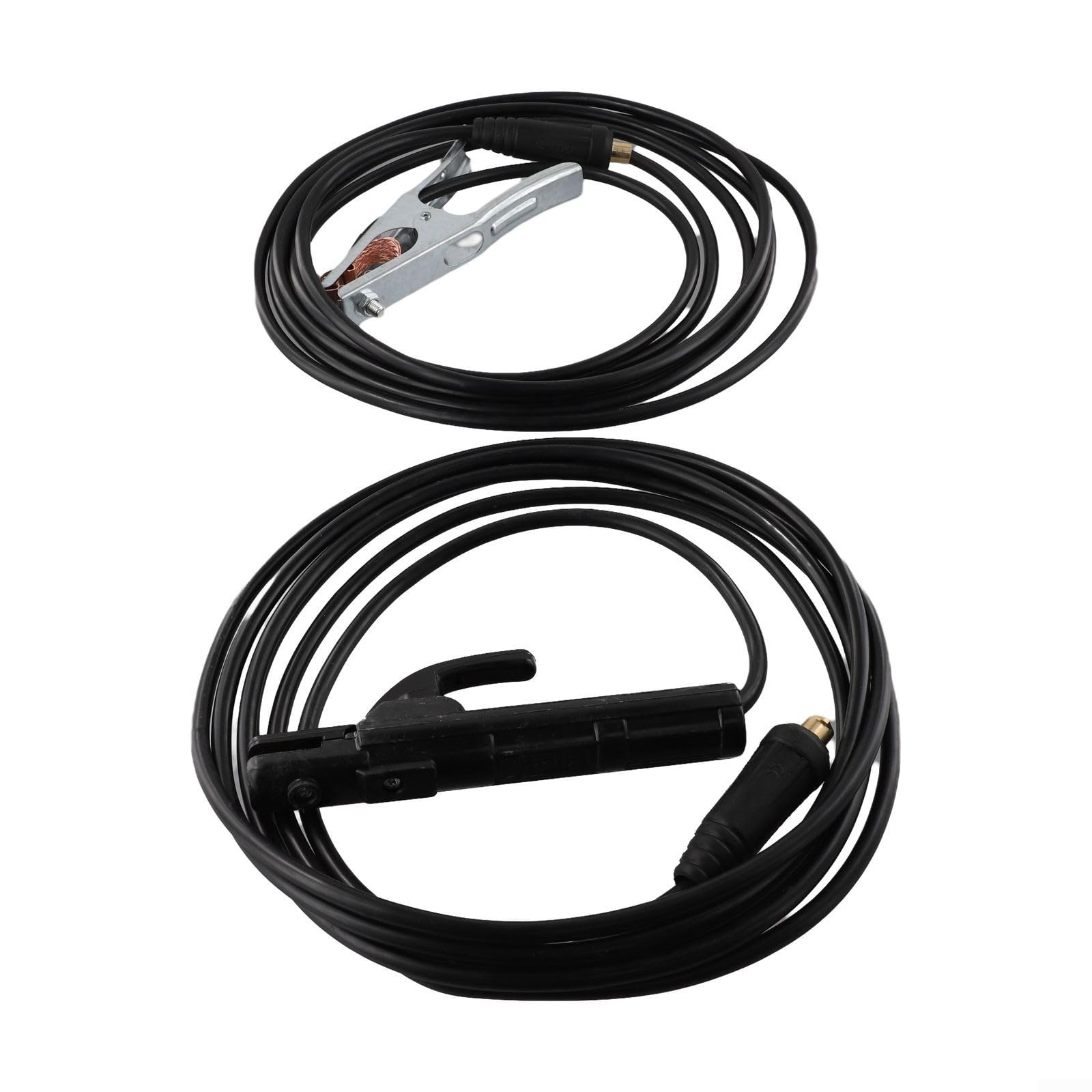 Câble de soudeur à pince de terre 300 A pour machine à onduleur de soudage MMA, support de câble de soudage professionnel (5 m)