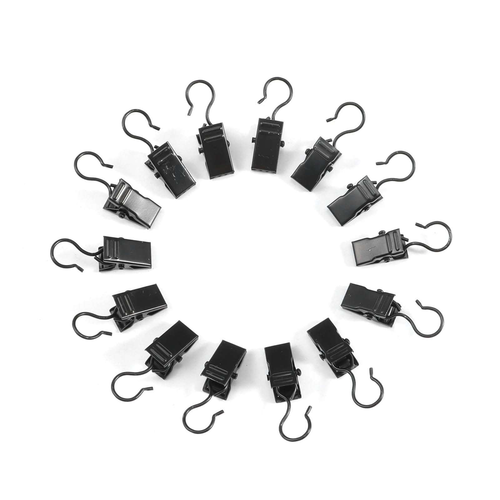 Vorhanghaken 30 Stück Vorhang-Clips mit Haken, Handtuch-Foto-Clips, Heimfenster-Zubehör