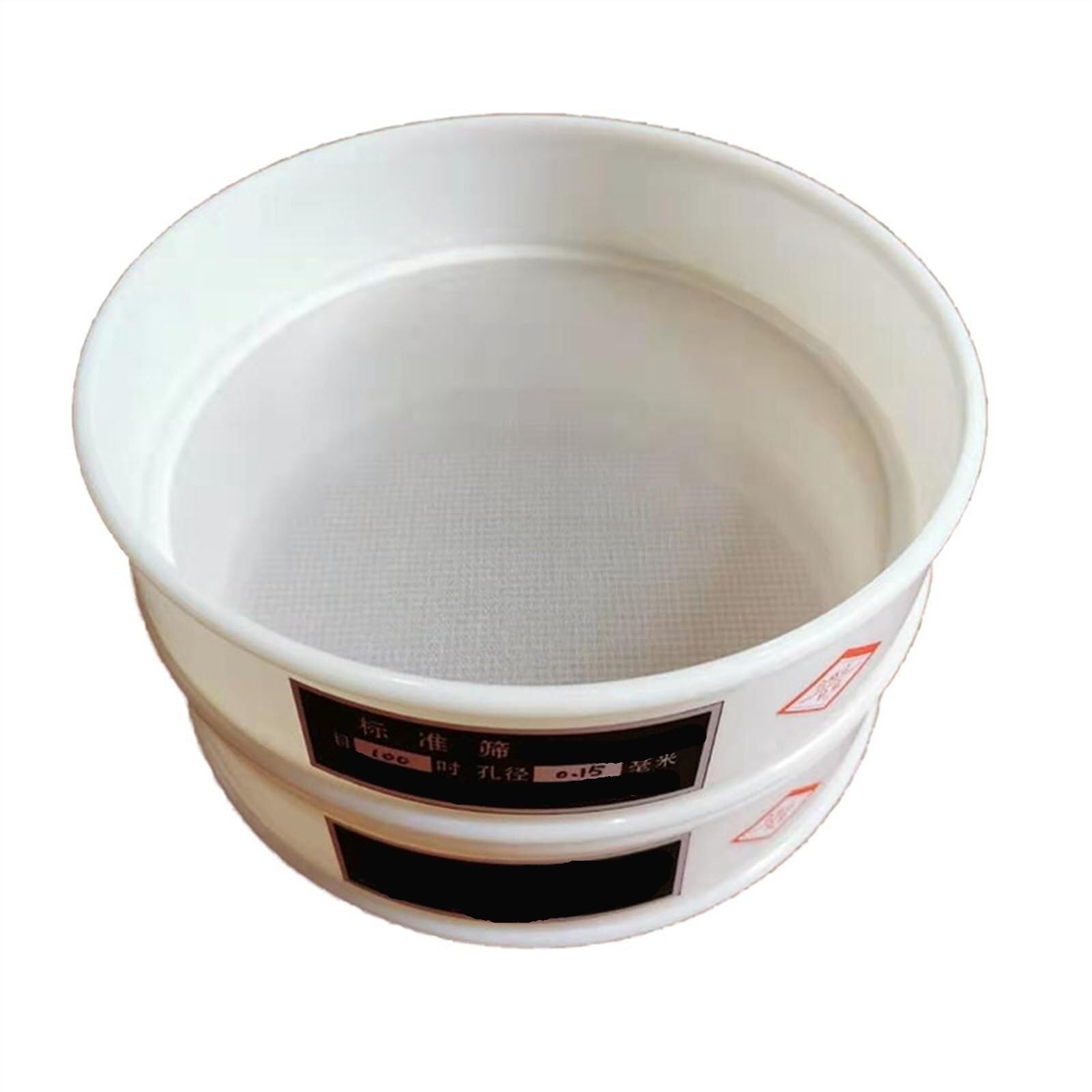 Tamiz de malla fina for prueba de laboratorio, nailon 20cm x 6,2 cm, sin Metal, sin estática, sin magnetismo(50mesh)