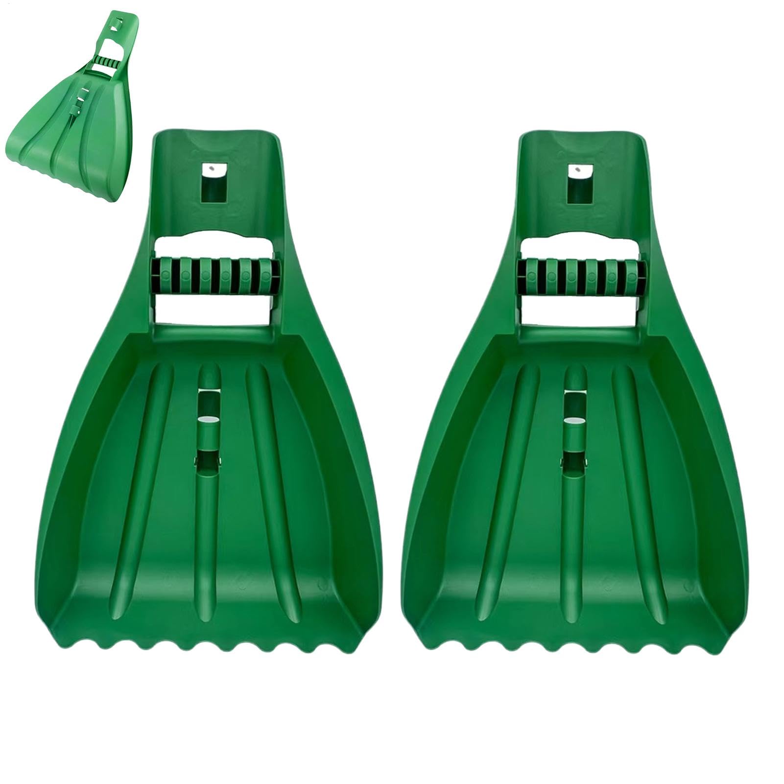 Ramasse-feuilles – Collecteur de feuilles | Râteau manuel de jardin | Outils de jardinage ergonomiques | Fournitures de nettoyage pour les feuilles, l' coupée, les débris de pelouse