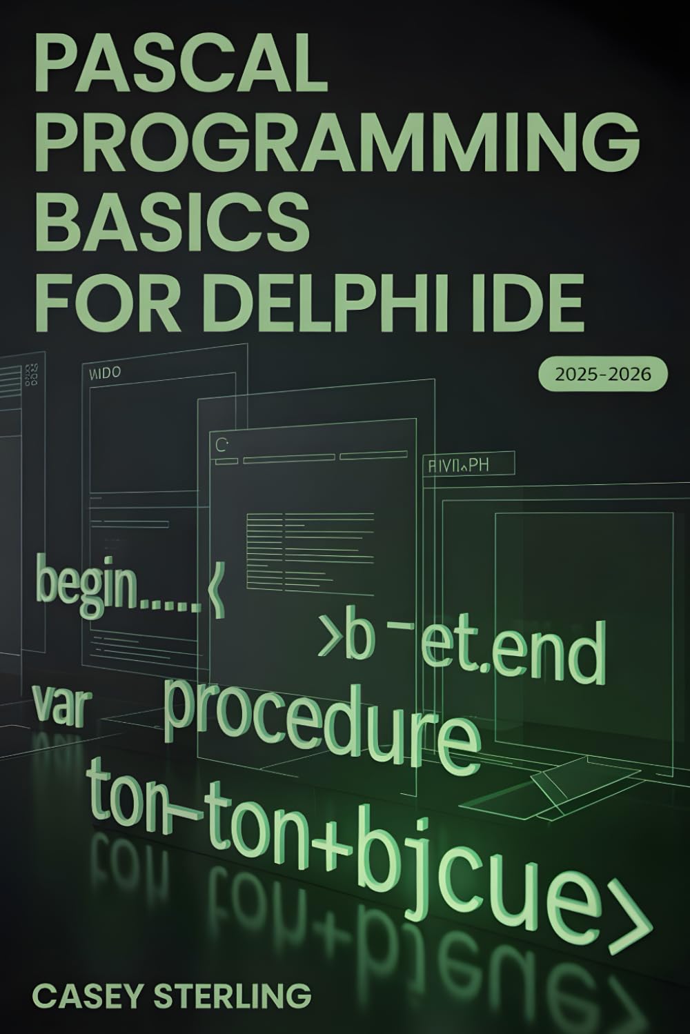 PASCAL PROGRAMMING BASICS FOR DELPHI IDE: Beginner’s Step-by-Step Guide to Object Pascal – Learn Variables, Procedures, VCL Forms, and Build Your First Windows Applications with Code Examples.