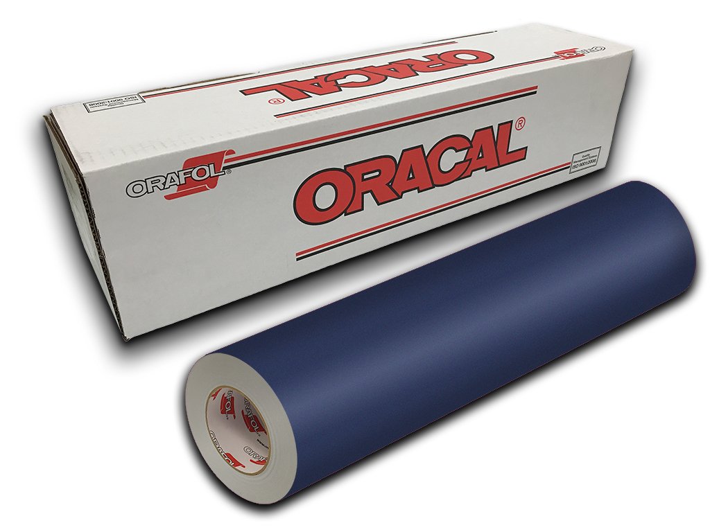 ORACAL631 Exhibition Cal Matte Finish - 12" x 10ft - Dark Blue 050