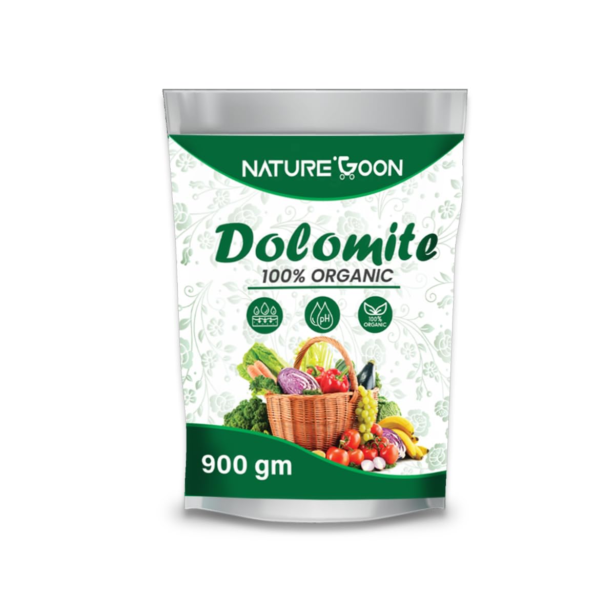 Naturegoon Dolomite Powder (Limestone Powder) for Plants (450gm) | Reduce Soil Acidity | Calcium & Magnesium and other nutrients to growing plants. (450gm) (B0C7VZMDTK) Amazon Price History, Amazon Price Tracker