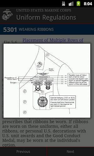 USMC Uniform Regulations