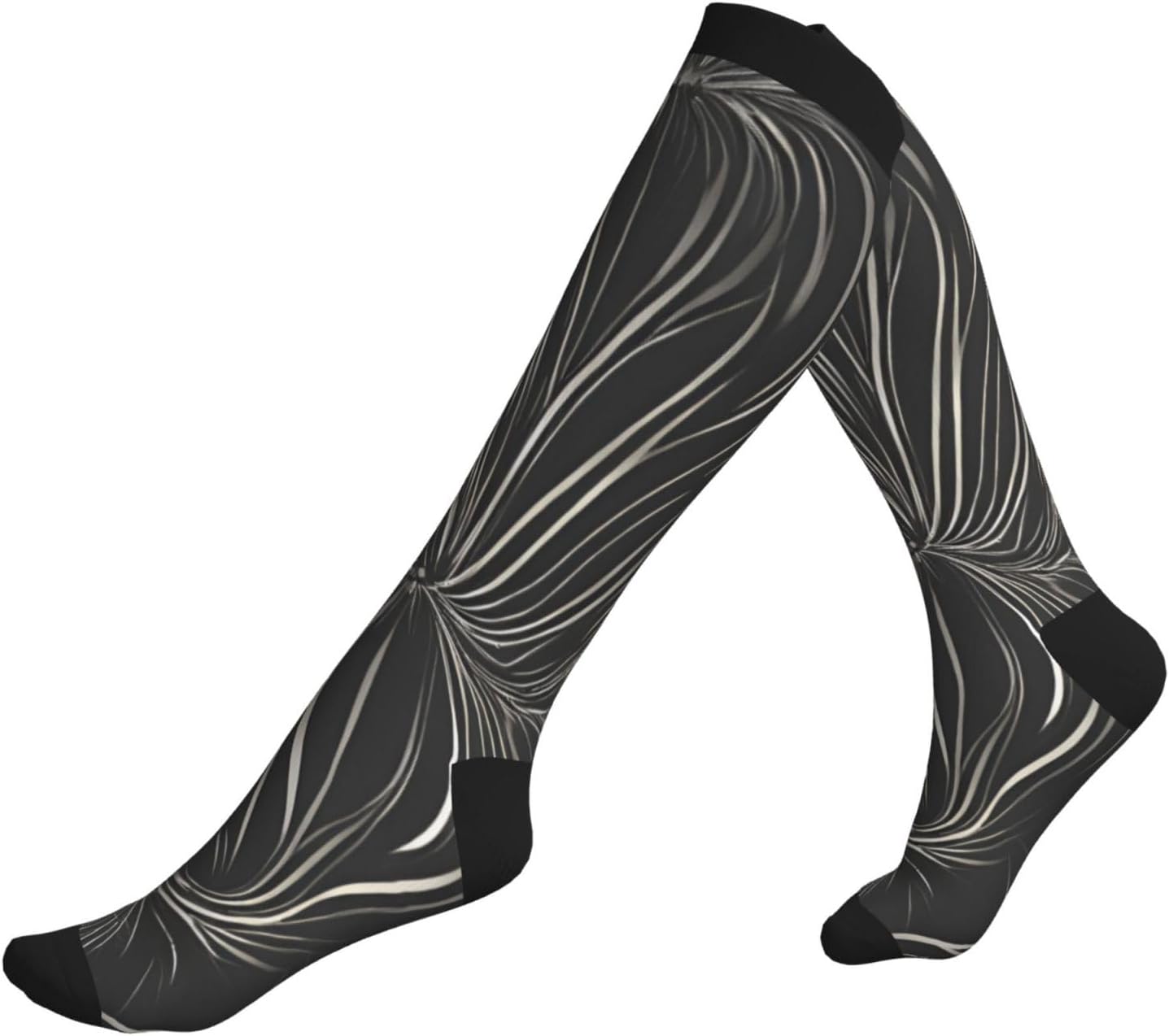 Modern Print Compression Running Socks For Men And Women Athletic Socks For Everyday Use Socks