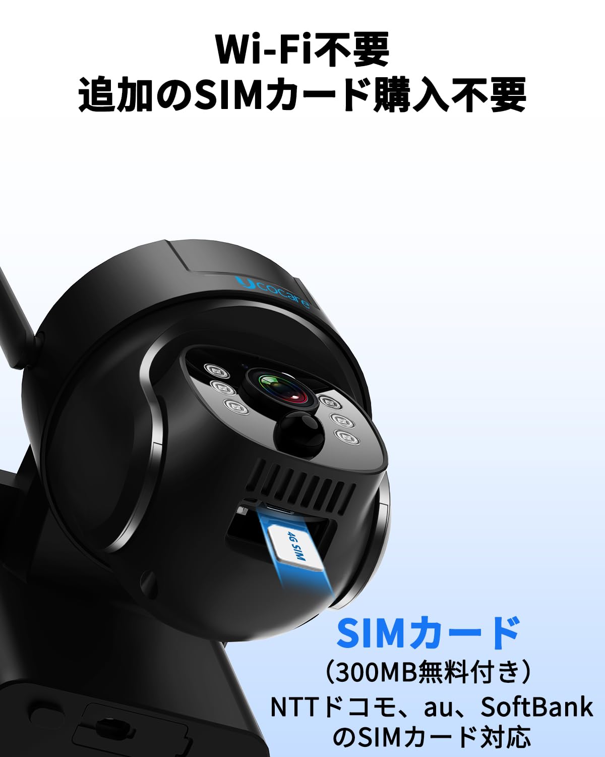 Amazon.co.jp: 【強化版400万超高画素・4G SIMカード付属・8W高