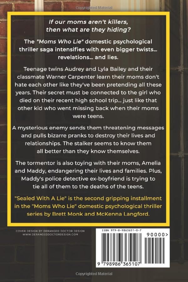 Vista 2 de Sealed With A Lie "Moms Who Lie" Domestic Psychological Thriller Book 2