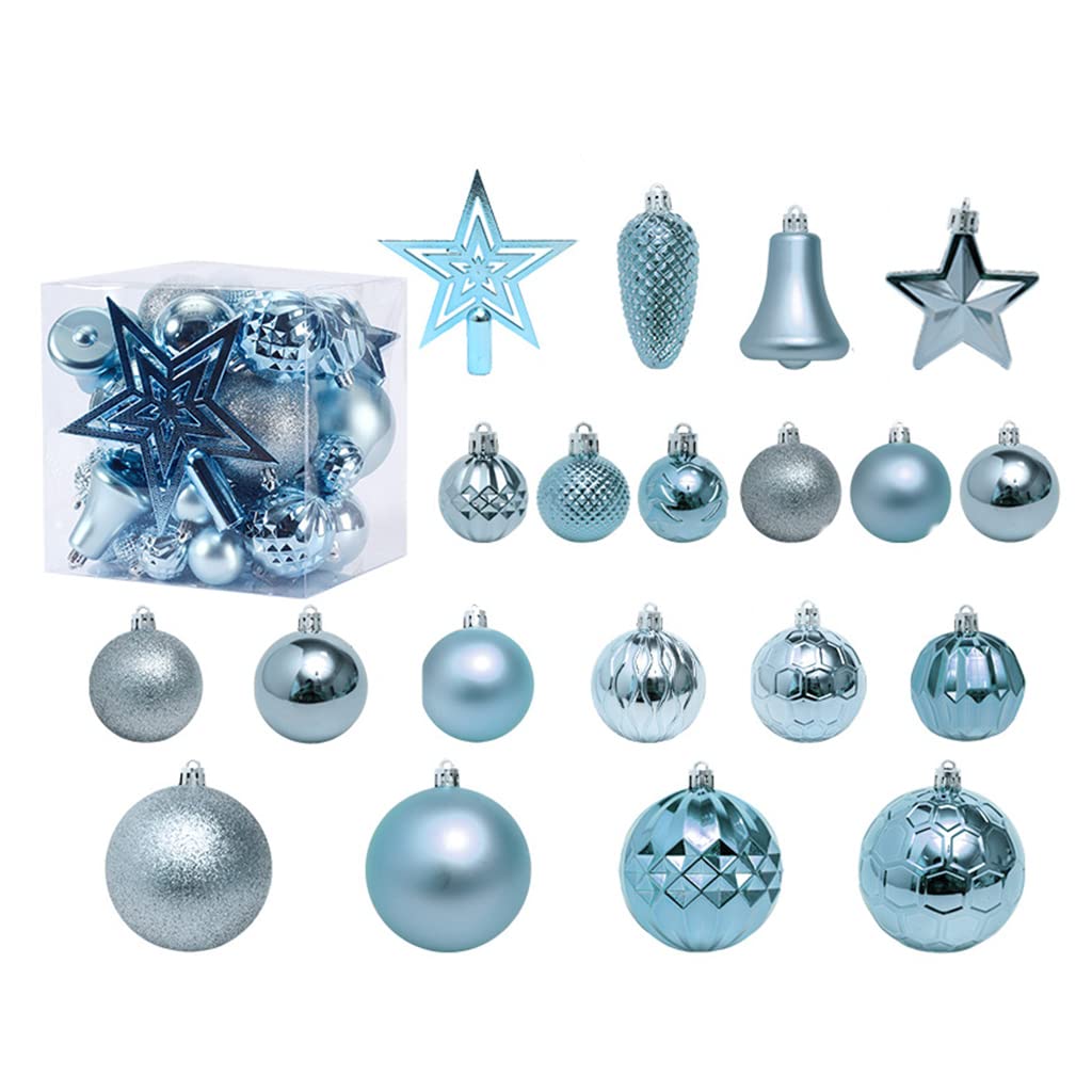 Décorations à suspendre sapin de Noël lot de 45 pendentifs de maison pour fête de mariage