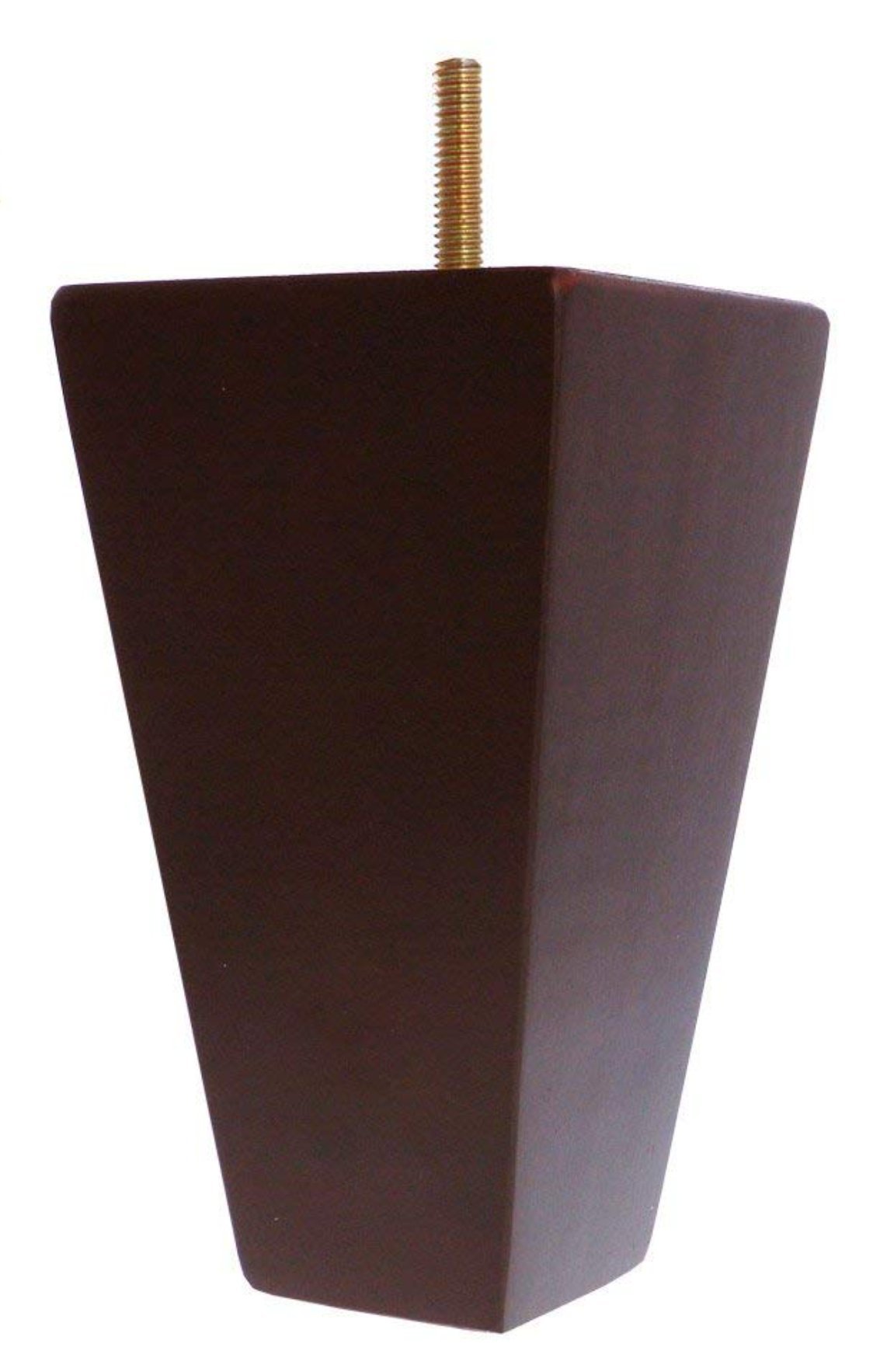 LEG DADDY 5 1/2" Walnut Tapered Pyramid Sofa, Set of 4 (5/16" (Standard))