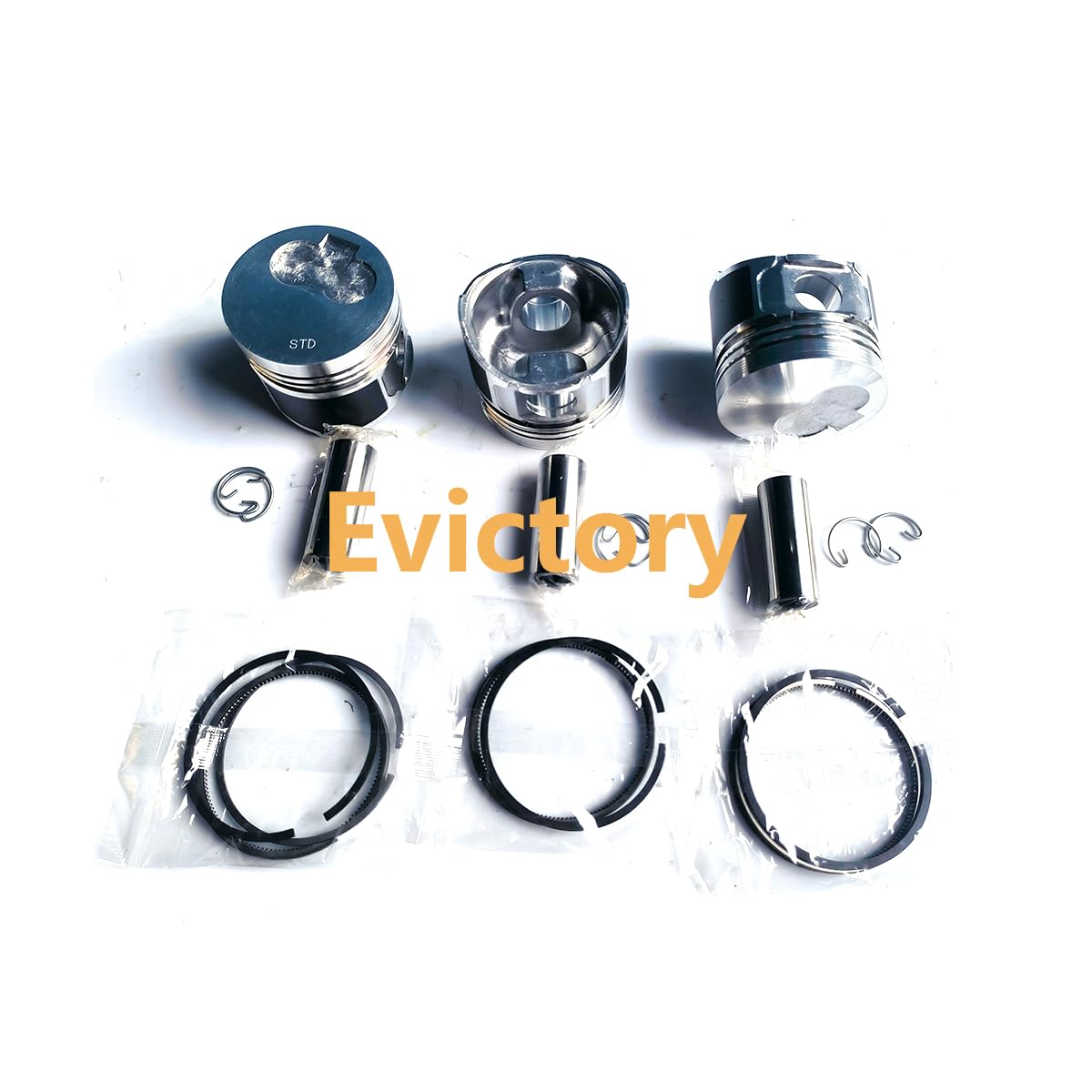 Per YANMAR revisione 3TN66 parti anello pistone albero motore cuscinetto biella kit completo guarnizione