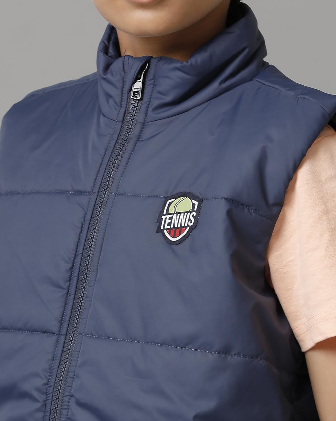 Under Fourteen Only Regular Fit Cotton Jacket for Boys (Navy6 8-9 Years) 1