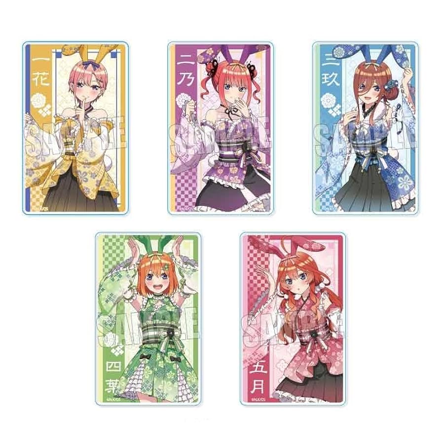 五等分の花嫁トレーディングカードセット コレクションに特化したブシロードの新トレカシリーズ！五等分の