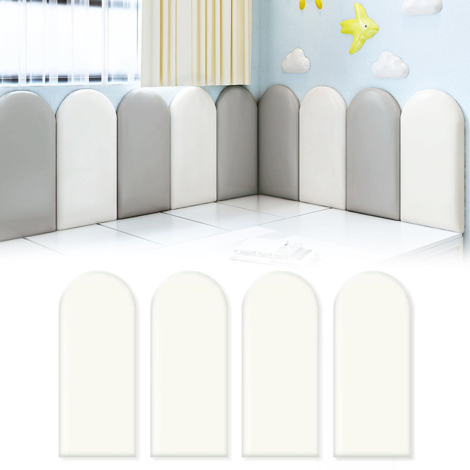 Pannelli Imbottiti Da Parete Per Basket – Protezione Anti Collisione, Spessore 5,1 Cm, Pelle Impermeabile, Dimensioni 182,9 X 61 Cm, Per Palestra E Giochi Bambini