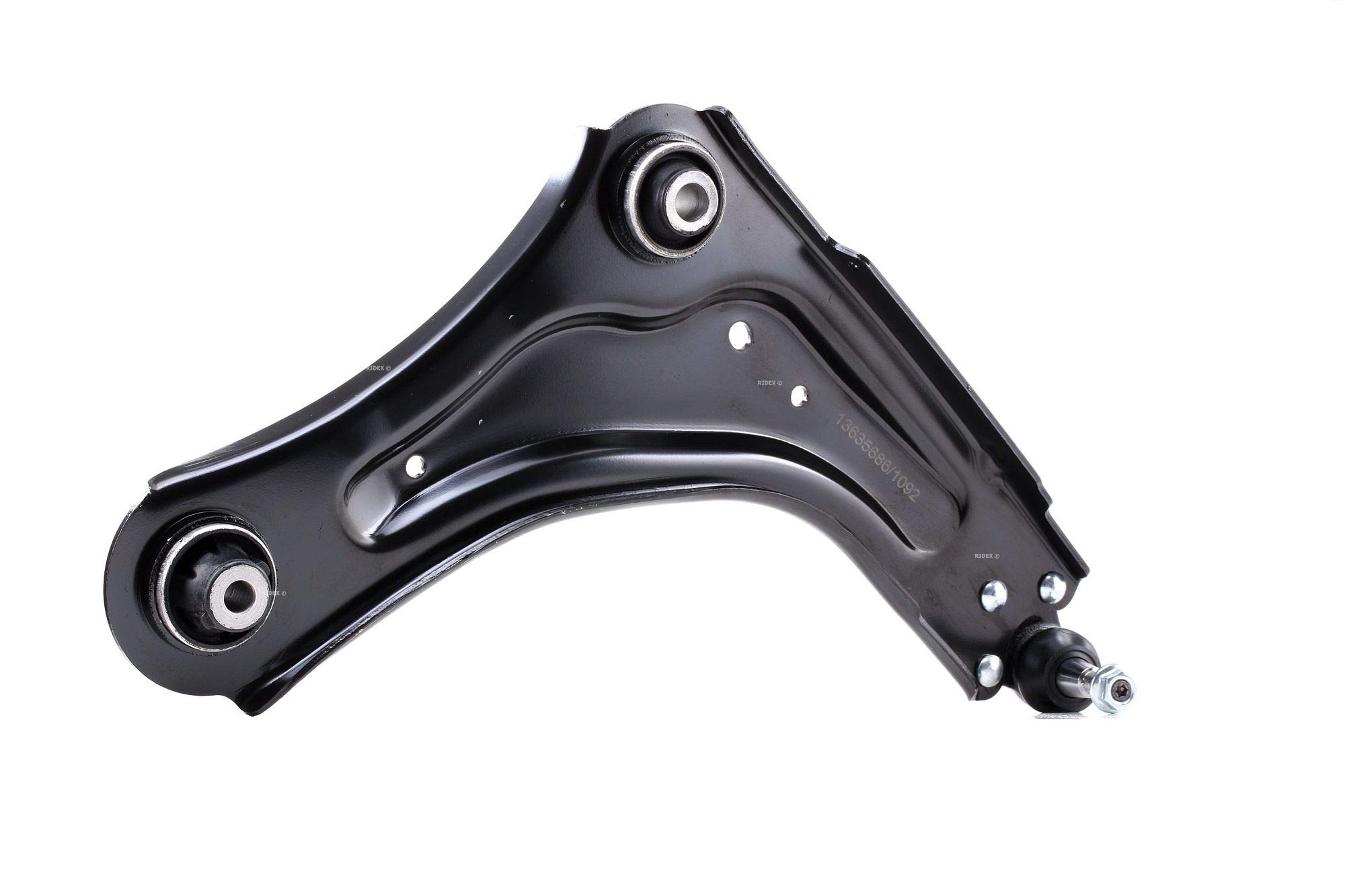 RIDEX 772S0612 Kit Kit de brazos de suspensión Delantero Izquierda Delantero Derecha Delantero con tuerca Compatible con RENAULT Laguna 3 Grandtour KT0/1