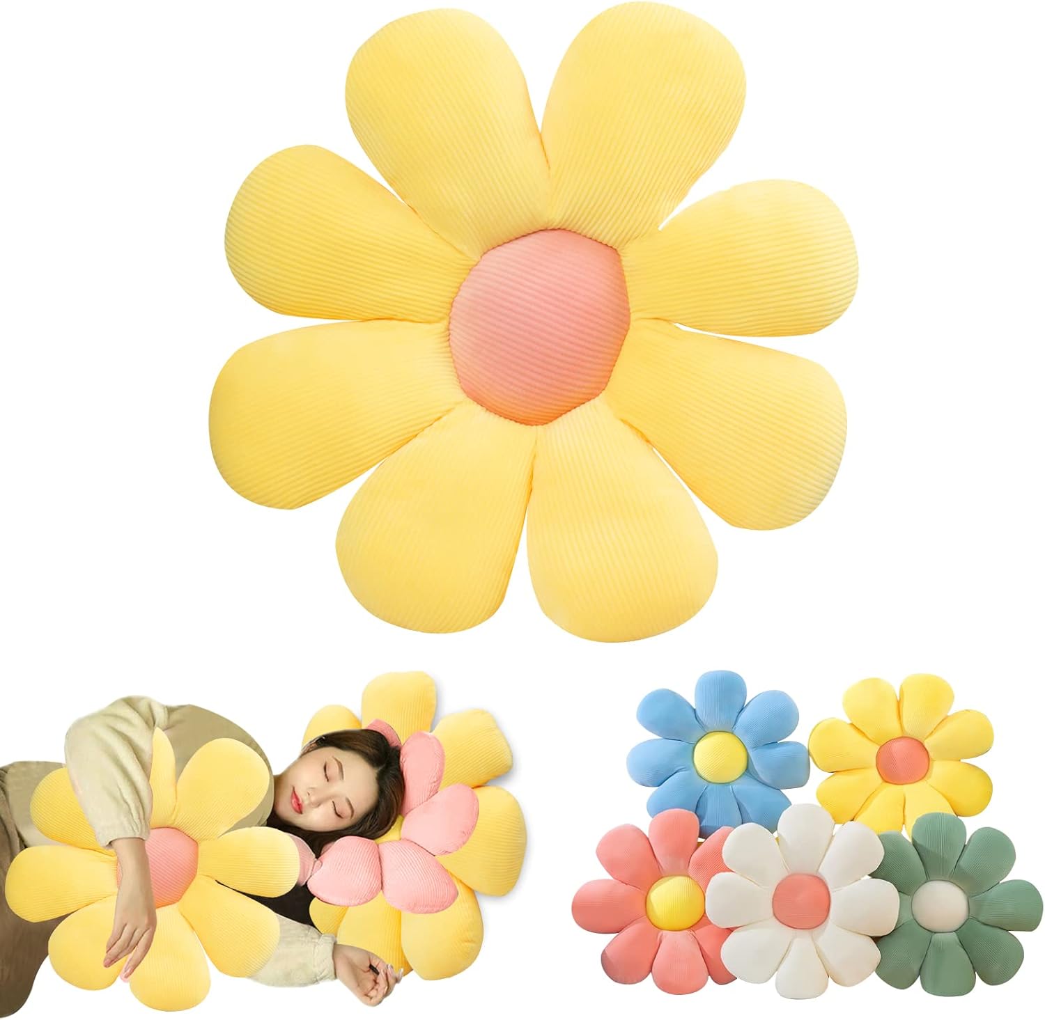 Flower Pillow Flower Floor Pillow Flower Shaped Pillow Flower