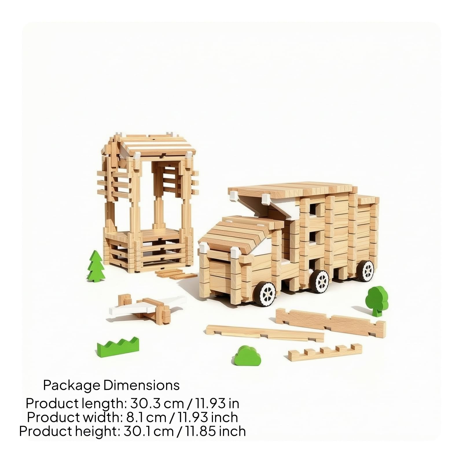 Juguete Construcción Interconectable Juego Construcción DIY Ligero Juguetes para Preescolar